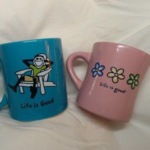2 Life is Good mugs